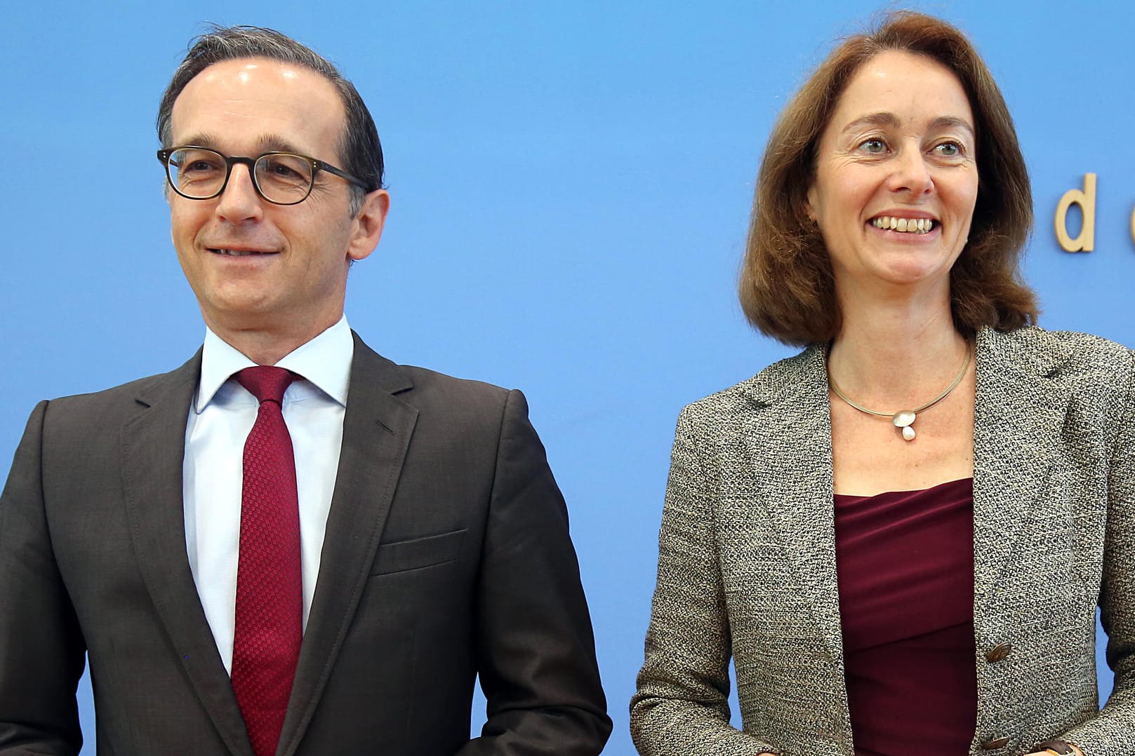 Maas, Barley: Haben gut lachen. Beide gelten als gesetzt – unklar ist nur, welches Ministerium sie bekommen.