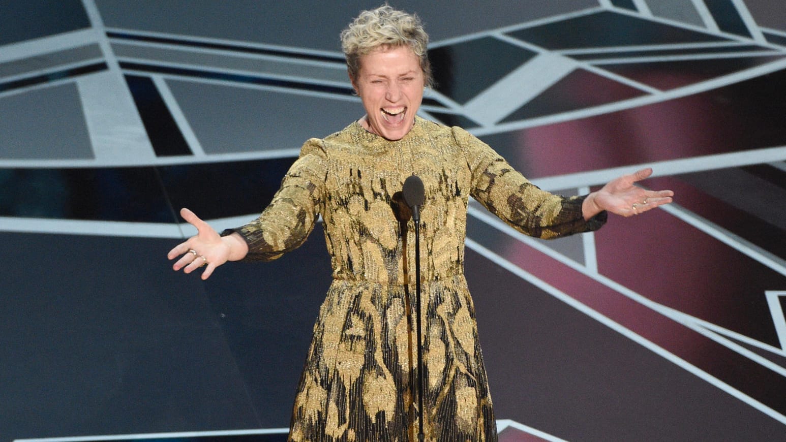 Frances McDormand ist die Beste Hauptdarstellerin in "Three Billboards Outside Ebbing, Missouri".