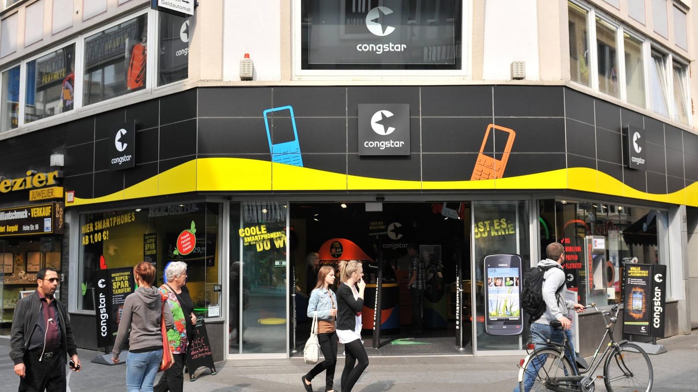 Congstar-Shop in Köln: Der Provider will in Kürze eine LTE-Option anbieten.