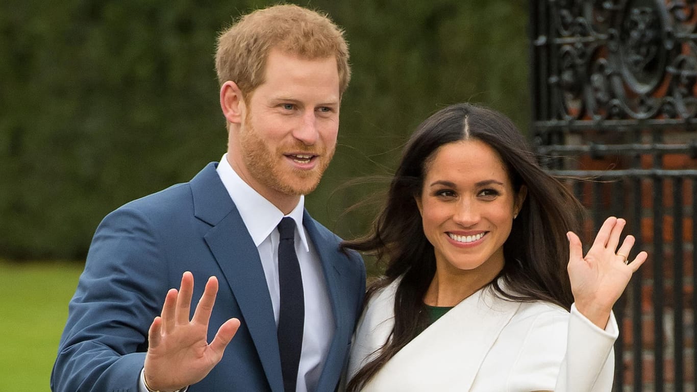 Prinz Harry und seine Verlobte Meghan Markle: Das Paar will sich im Mai das Jawort geben.
