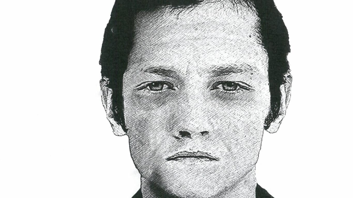 Phantombild des mutmaßlichen Täters vom Doppelmord 1981: Polizei bittet um Mithilfe zur Klärung des 40 Jahre alten Falls.