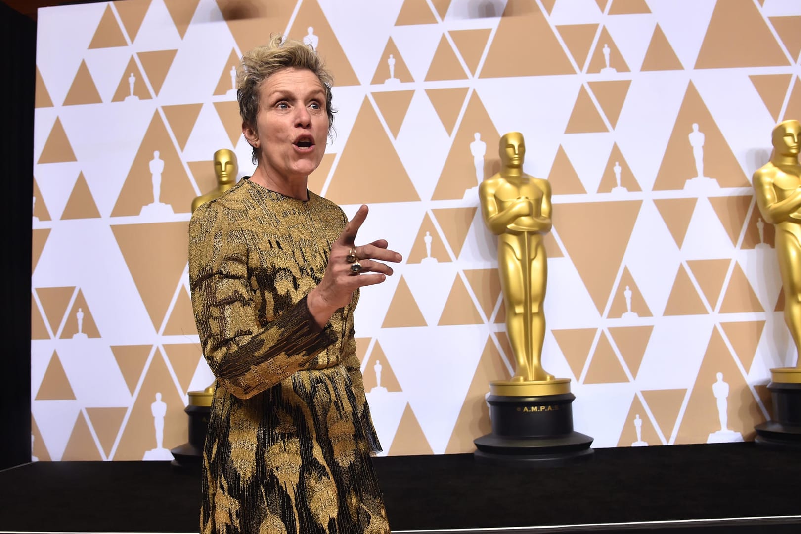 Frances McDormand: Sie bekam den Oscar als Beste Hauptdarstellerin.