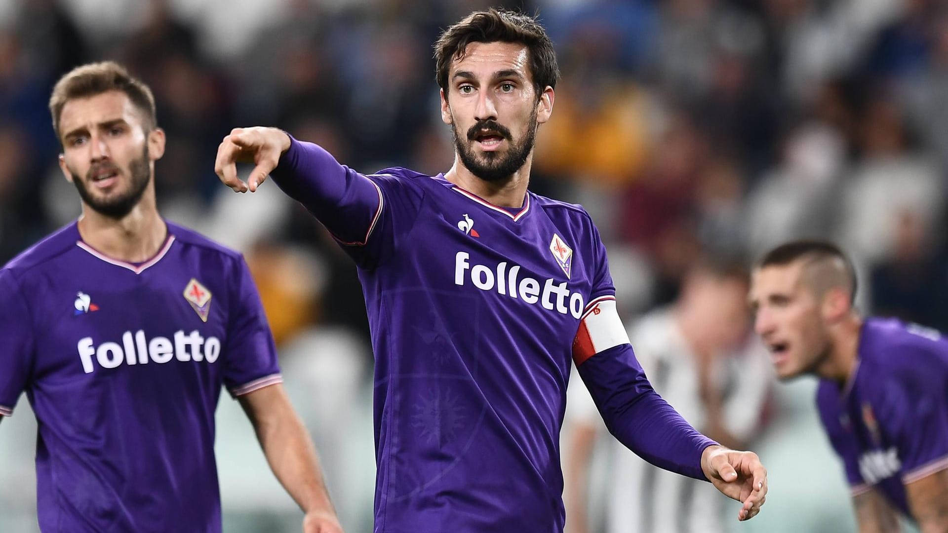 Kapitän Davide Astori, hier im Spiel gegen Juventus Turin.