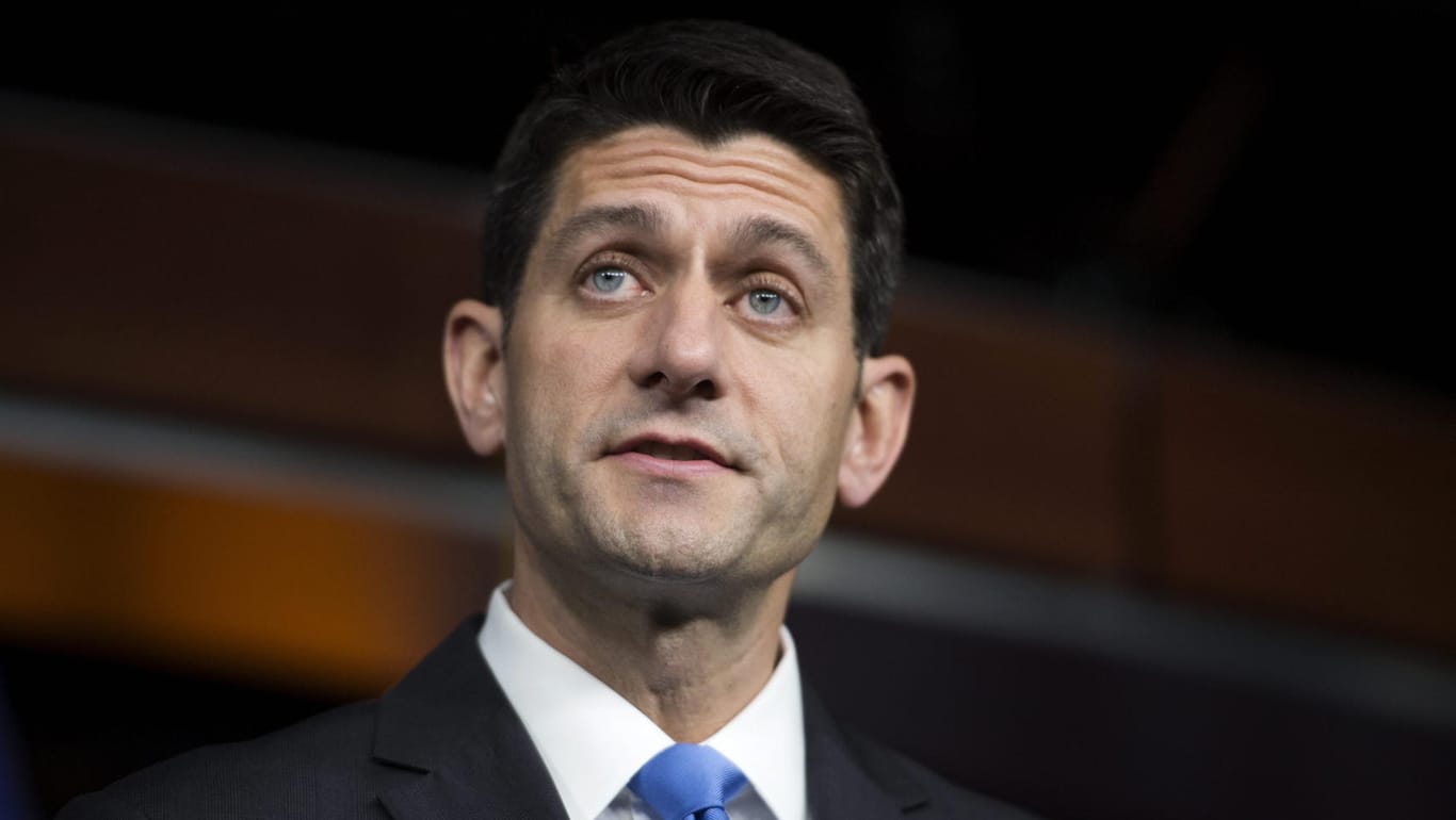 Der Republikaner Paul Ryan: Der Sprecher des Repräsentantenhauses der Vereinigten Staaten ist gegen die von Donald Trump geplanten Strafzölle.