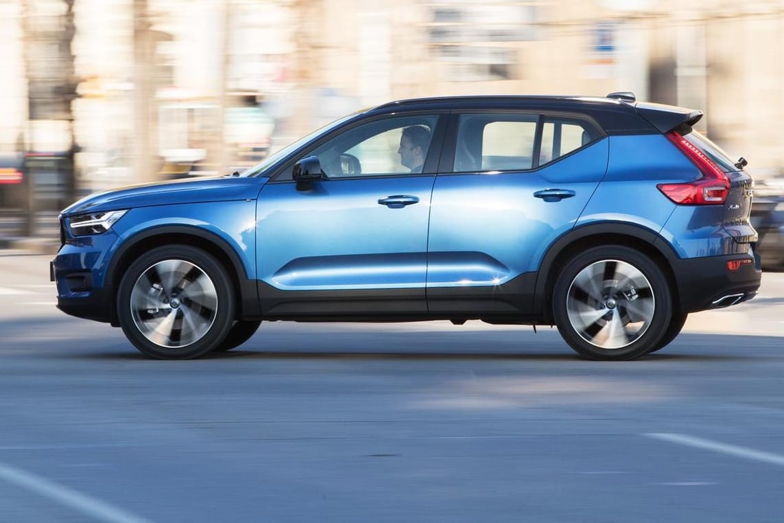 Äußerlich weicht das kompakte SUV etwas von der gewohnten Volvo-Linie ab. Damit sollen jüngere Kunden gewonnen werden.