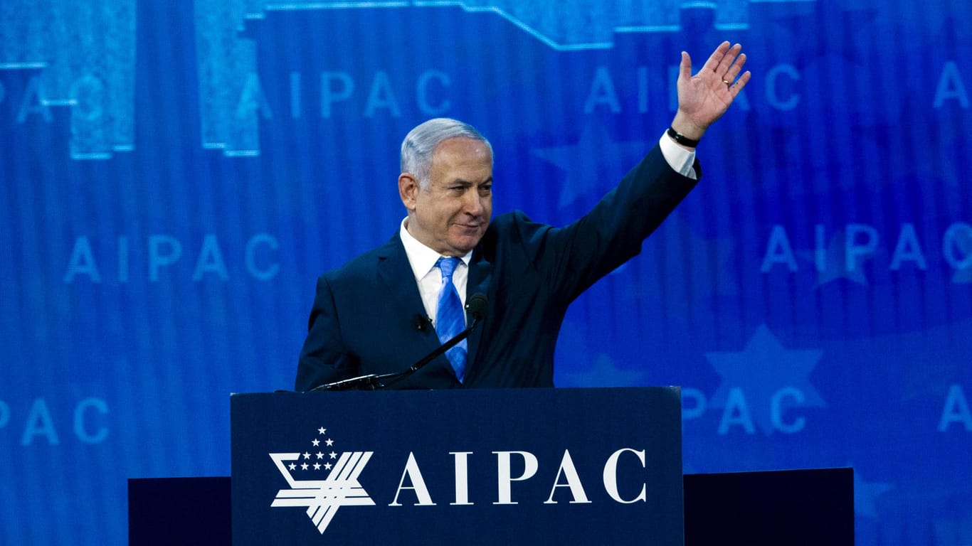 Benjamin Netanjahu auf der Aipac-Konferenz: "Wir müssen den Iran stoppen, wir werden den Iran stoppen"