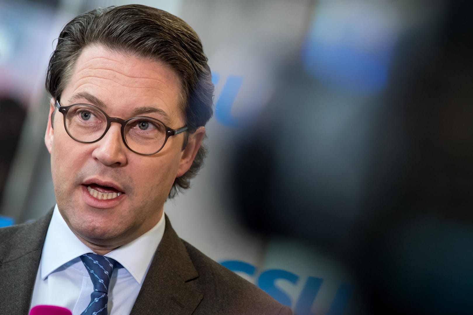 CSU-Politiker Andreas Scheuer: Der designierte Verkehrsminister will Fahrverbote vermeiden.