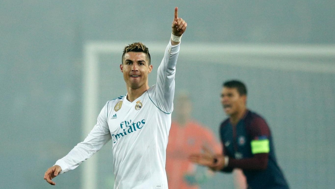Erzielte gegen Paris seinen zwölften Treffer im achten Champions-League-Spiel: Real-Superstar Cristiano Ronaldo.