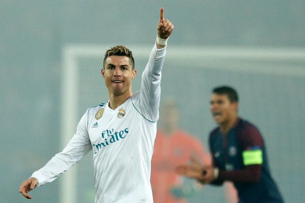 Erzielte gegen Paris seinen zwölften Treffer im achten Champions-League-Spiel: Real-Superstar Cristiano Ronaldo.