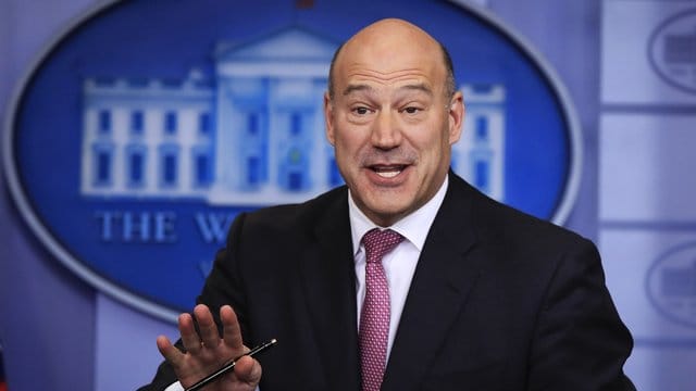 Gary Cohn während des Täglichen Pressebriefings im Weißen Haus. Gary Cohn während des Täglichen Pressebriefings im Weißen Haus.