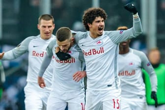Kein Underdog: Der Ex-Leverkusener André Ramalho (r.) und RB Salzburg greifen am Donnerstag in Dortmund an.