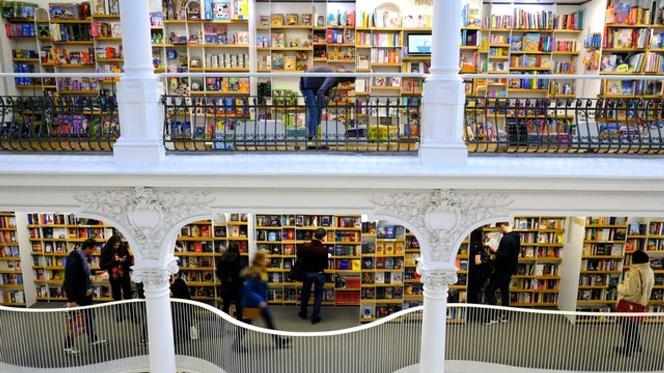 Eine Filiale der Buchhandlung Carturesti in Bukarest.