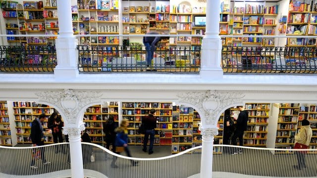 Eine Filiale der Buchhandlung Carturesti in Bukarest.