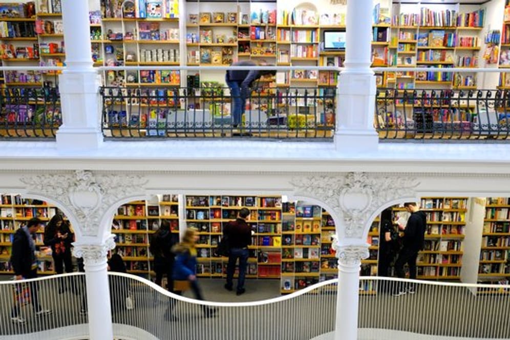 Eine Filiale der Buchhandlung Carturesti in Bukarest.