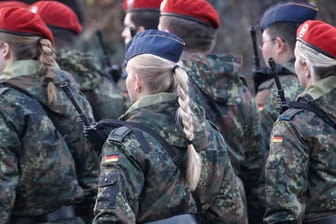 Soldatinnen der Bundeswehr in Diez (Rheinland-Pfalz): Rekordzahl an Soldatinnen in der Bundeswehr.