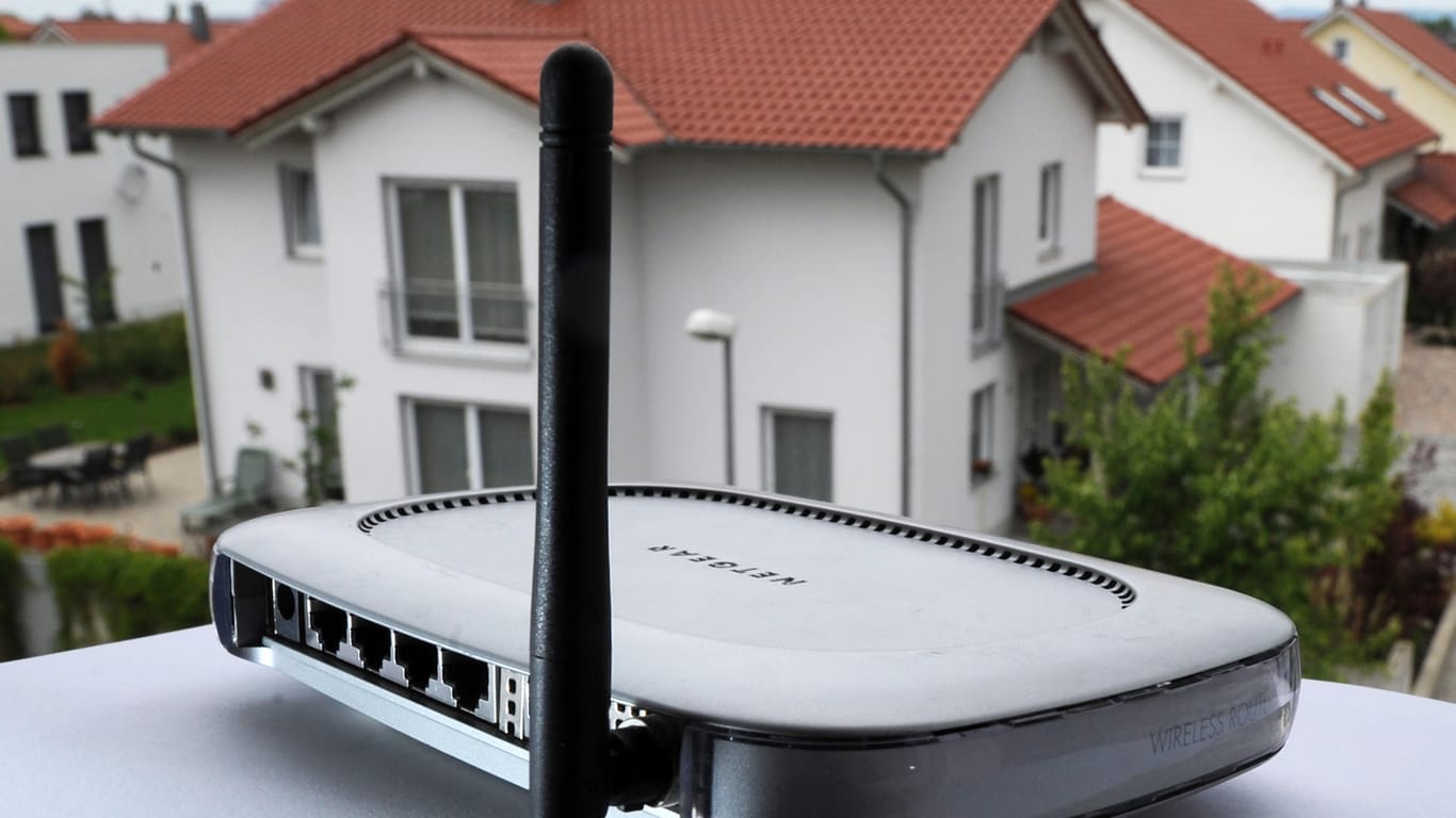 WLAN-Router: Wenn der Nachbar ihn stiehlt, lässt er sich leicht wiederfinden.