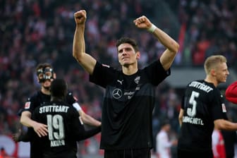 Mario Gomez: Der Torjäger will seinen VfB Stuttgart zum Sieg gegen Leipzig schießen.