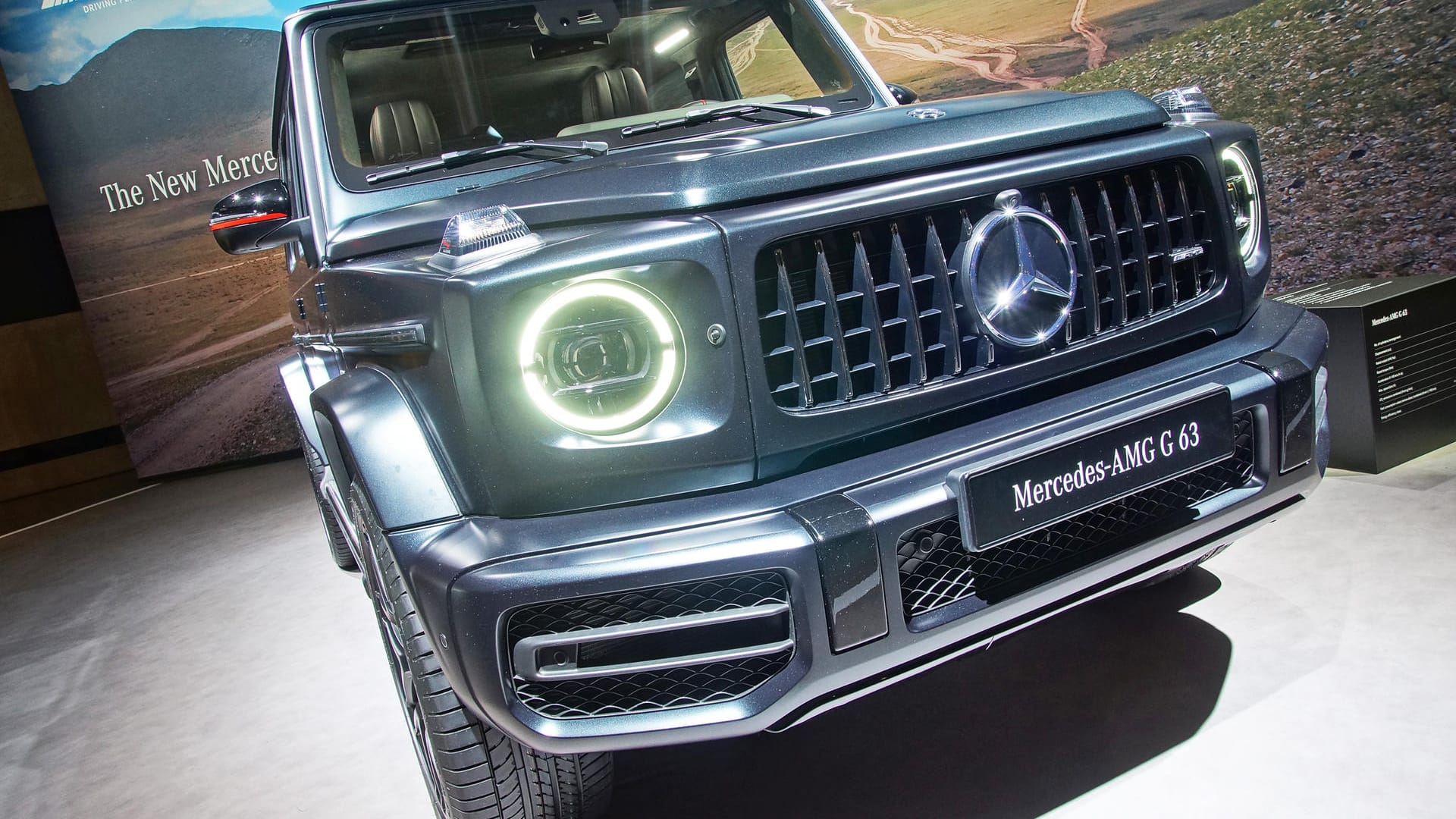 Der Mercedes-AMG G 63 ist das Spitzenmodell der neuen G-Klasse-Generation