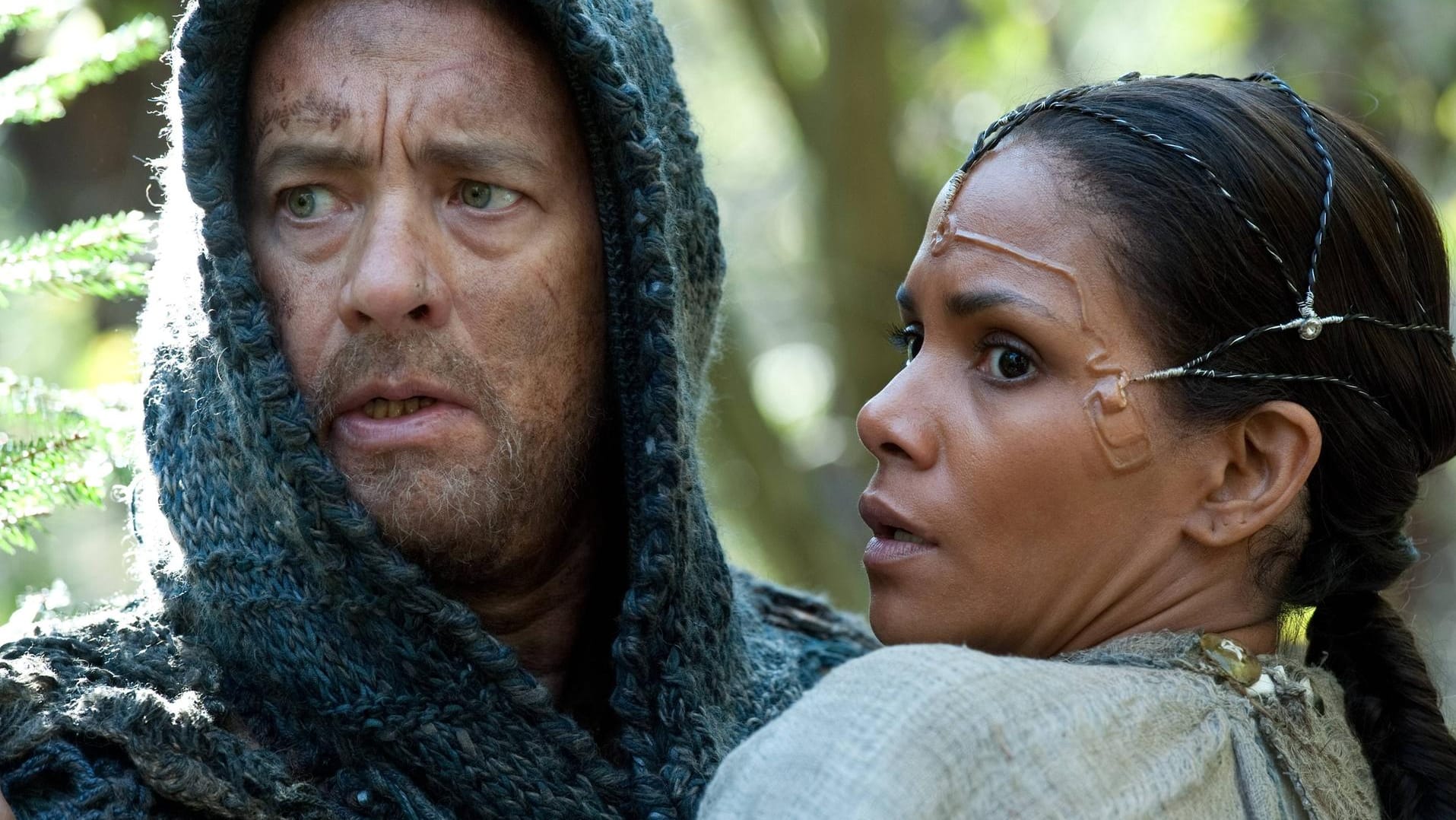 Am Ende aller Tage: Tom Hanks und Halle Berry in "Cloud Atlas".