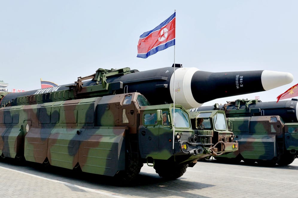 Militärparade in Nordkorea: Machthaber Kim Jong Un will mit Südkorea und den USA reden.