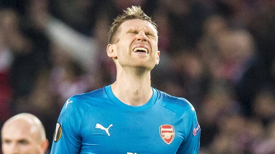 Per Mertesacker: Der Arsenal-Verteidiger hatte lange Probleme mit dem Druck im Profi-Fußball.