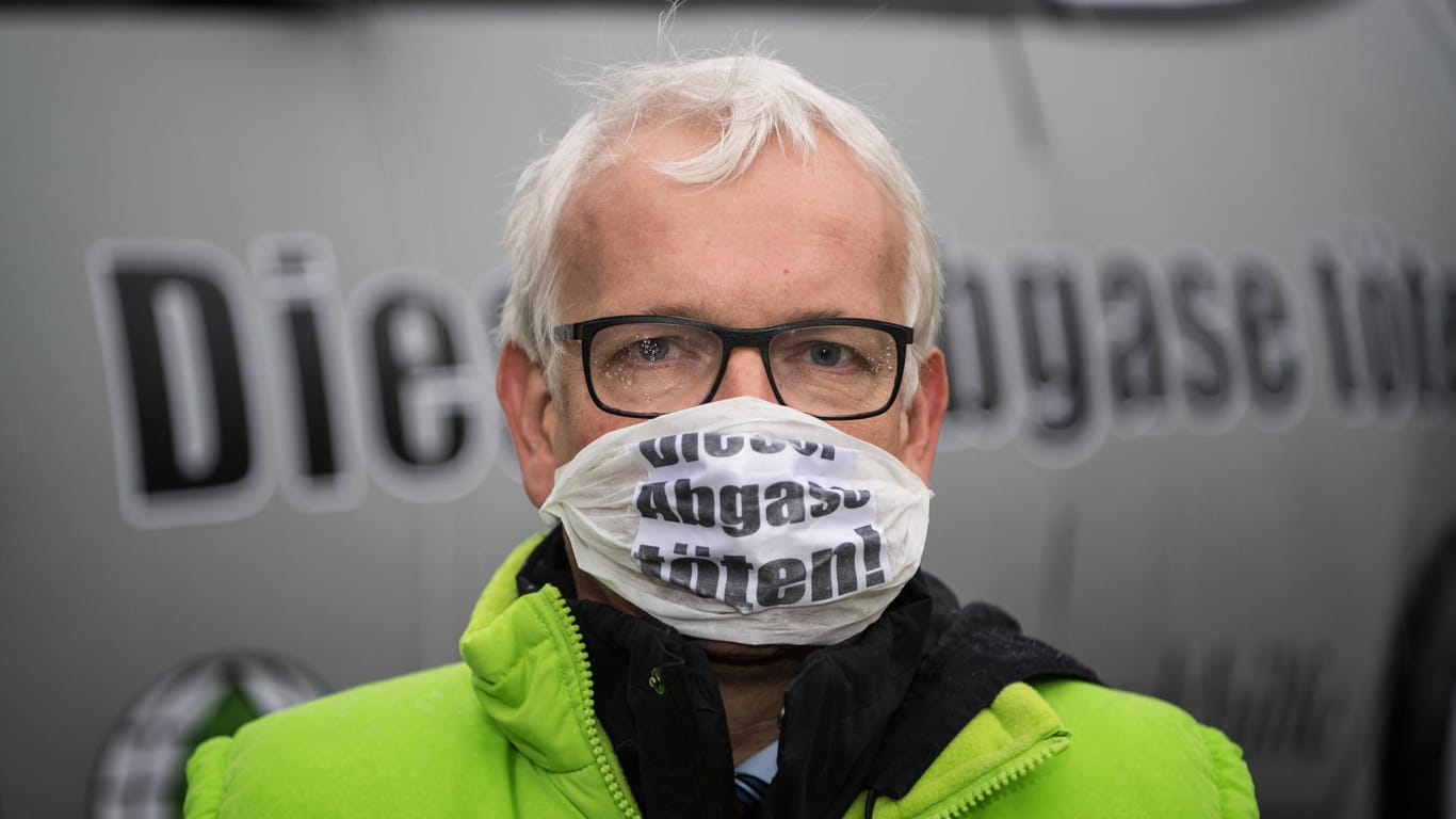 Jürgen Resch. der Bundesgeschäftsführer der Deutschen Umwelthilfe: Wenn es keinen anderen Weg mehr gibt, will Resch Fahrverbote zwangsvollstecken lassen.