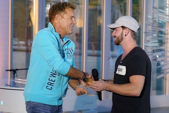 DSDS-Chefjuror Dieter Bohlen: Er vergibt eine Goldene CD an Kandidat Michel Truog.