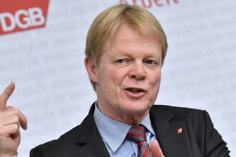 Der Vorsitzende des Deutschen Gewerkschaftsbundes (DGB), Reiner Hoffmann.