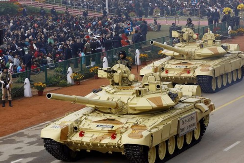 Größter Waffen-Importeur blieb Indien mit einem Weltmarktanteil von 12 Prozent.