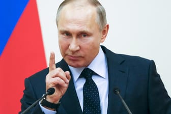 Wladimir Putin: Der russische Präsident stellt sich am 18. März 2018 zur Wiederwahl.