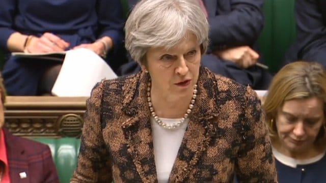 Großbritanniens Premierministerin Theresa May macht Moskau für den Tod des russischen Ex-Doppelagenten Sergej Skripal verantwortlich.