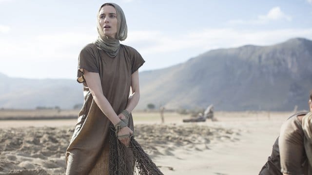 Rooney Mara spielt Maria Magdalena, die Weggefährtin von Jesus.