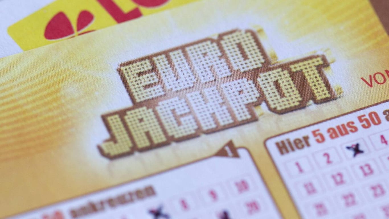Eurojackpot-Tippschein: Diese Woche liegen zehn Millionen im Lostopf.