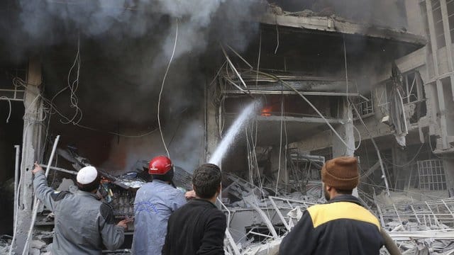Luftangriff in Ost-Ghuta: Die UN haben Bilanz gezogen und mehr als 350.