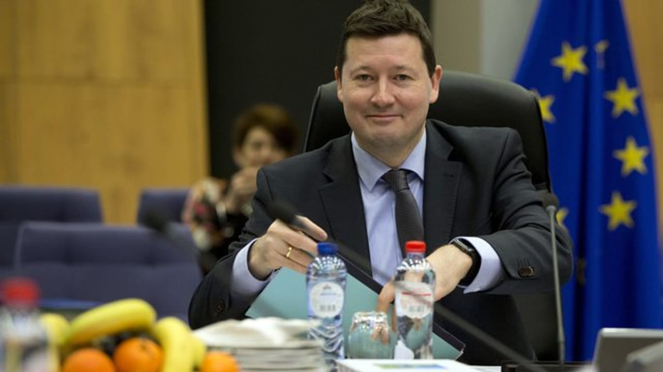 Der neue Generalsekretär der Kommission, Martin Selmayr, in Brüssel.