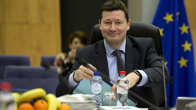 Der neue Generalsekretär der Kommission, Martin Selmayr, in Brüssel. Der neue Generalsekretär der Kommission, Martin Selmayr, in Brüssel.