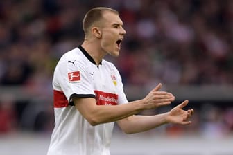 Holger Badstuber im Stuttgart-Dress: Seit August spielt er für den VfB, hat seitdem 19 Einsätze auf dem Konto. Doch nach der Saison könnte Schluss sein.