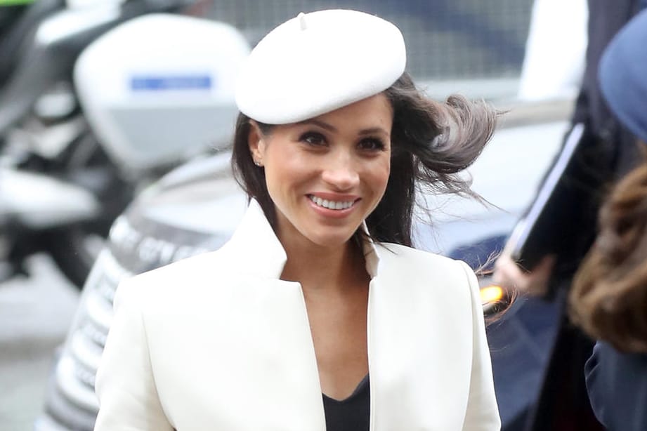 Meghan Markle: Am Montag nahm sie am Gottesdienst anlässlich des Commonwealth Days teil.