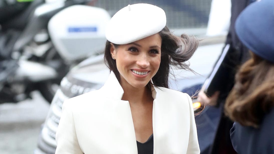 Meghan Markle: Am Montag nahm sie am Gottesdienst anlässlich des Commonwealth Days teil.