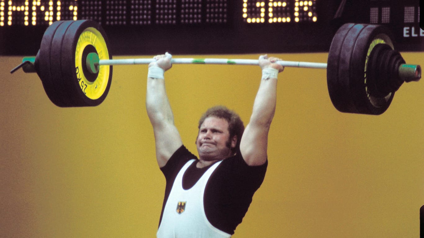 Rudolf Mang: Der Gewichtheber holte in München 1972 die Silbermedaille.