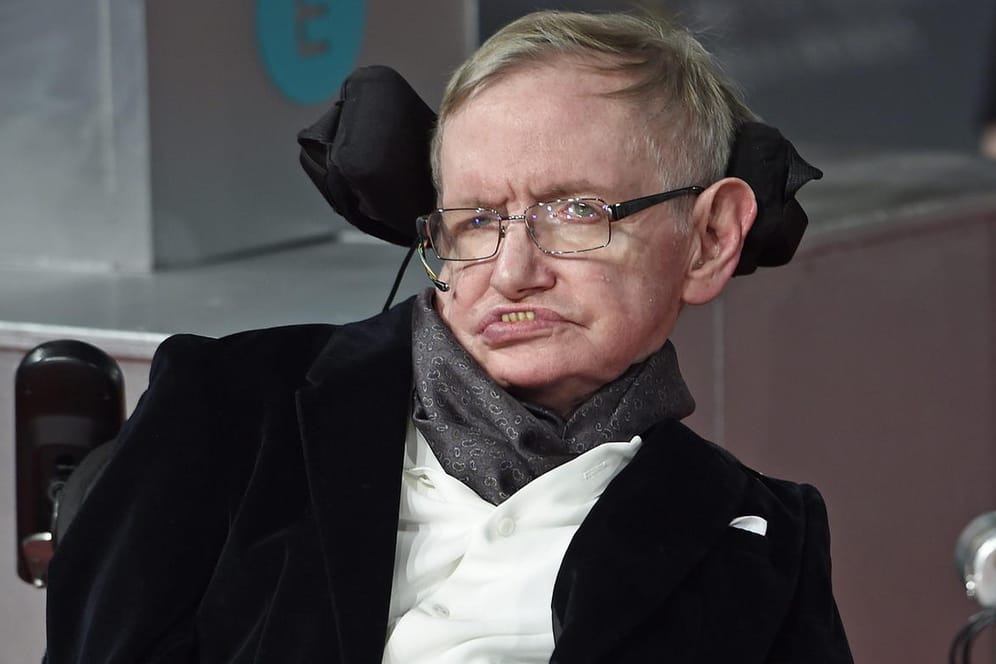 Stephen Hawking im Jahr 2015: Der 1942 in Oxford geborene Physiker litt an der Nervenkrankheit ALS und saß seit Studententagen im Rollstuhl.