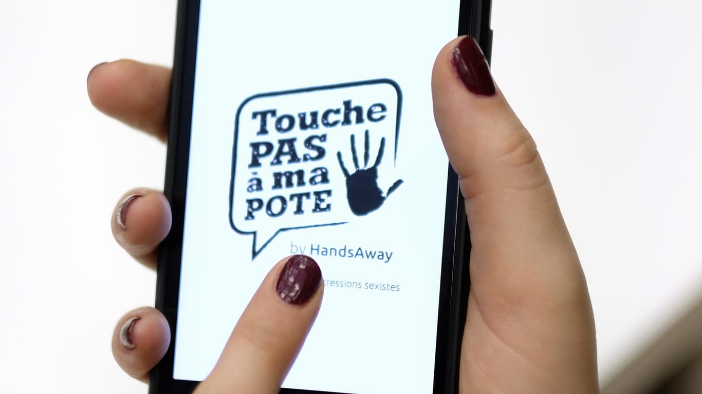 Belgische App "Touche pas a ma pote"