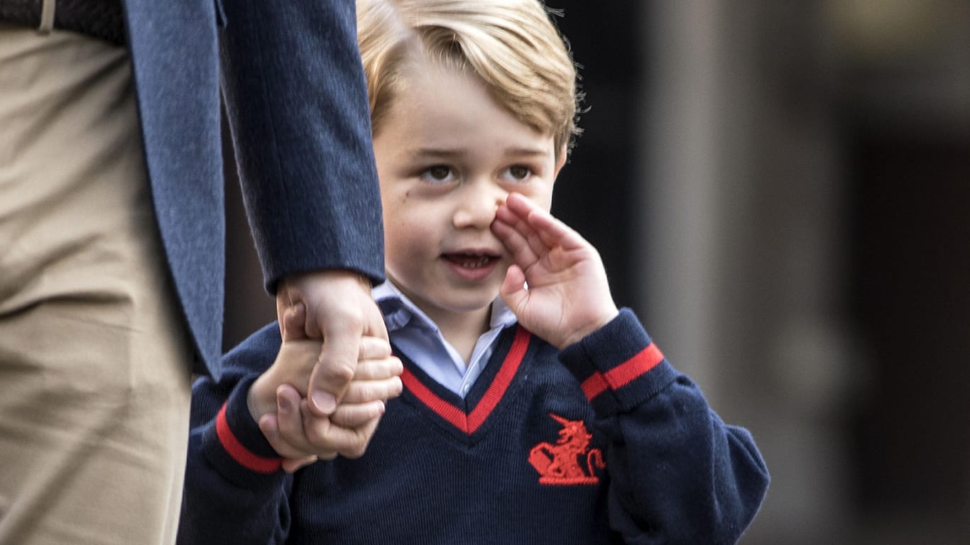 Prinz George: Der Mini-Royal hat offenbar schon genaue Zukunftspläne im Kopf.