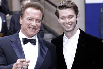 Arnold und Patrick Schwarzenegger: Vater und Sohn verstehen sich gut.