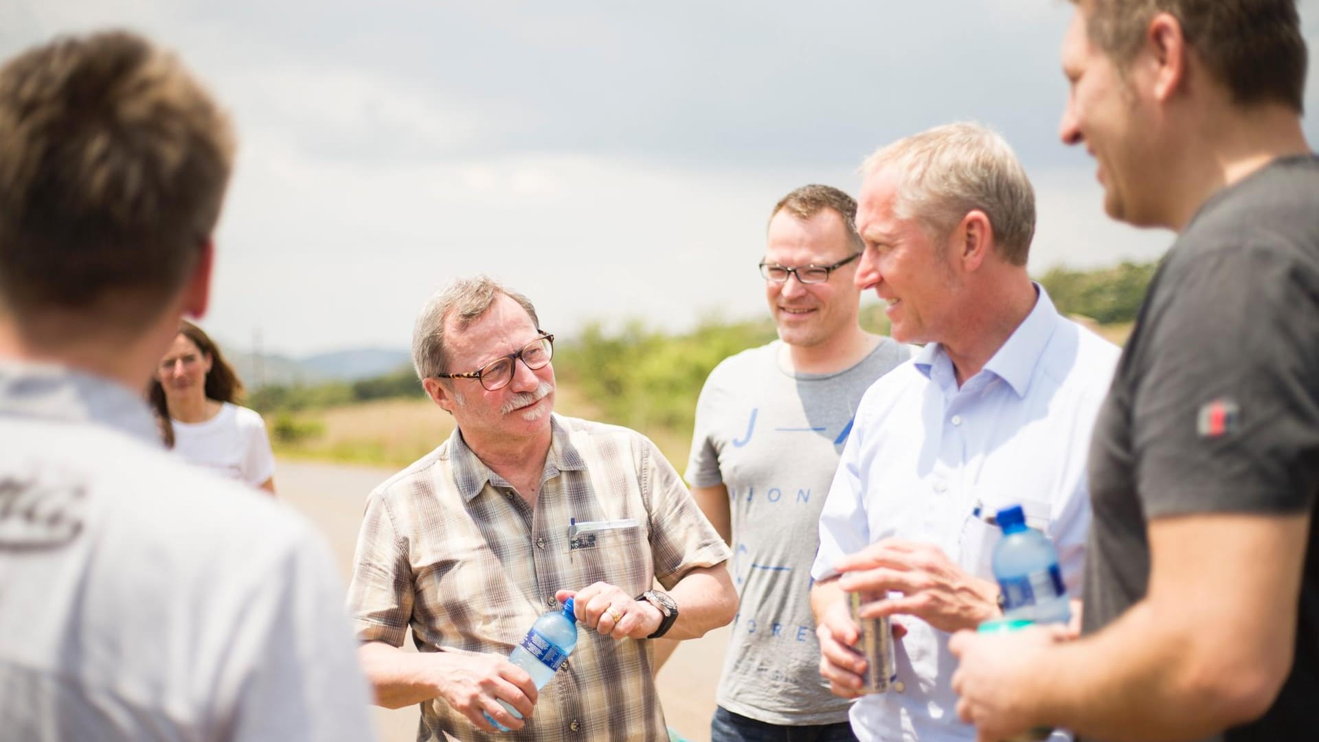 Teamleiter Peter Hass: Er legt die Testroute fest