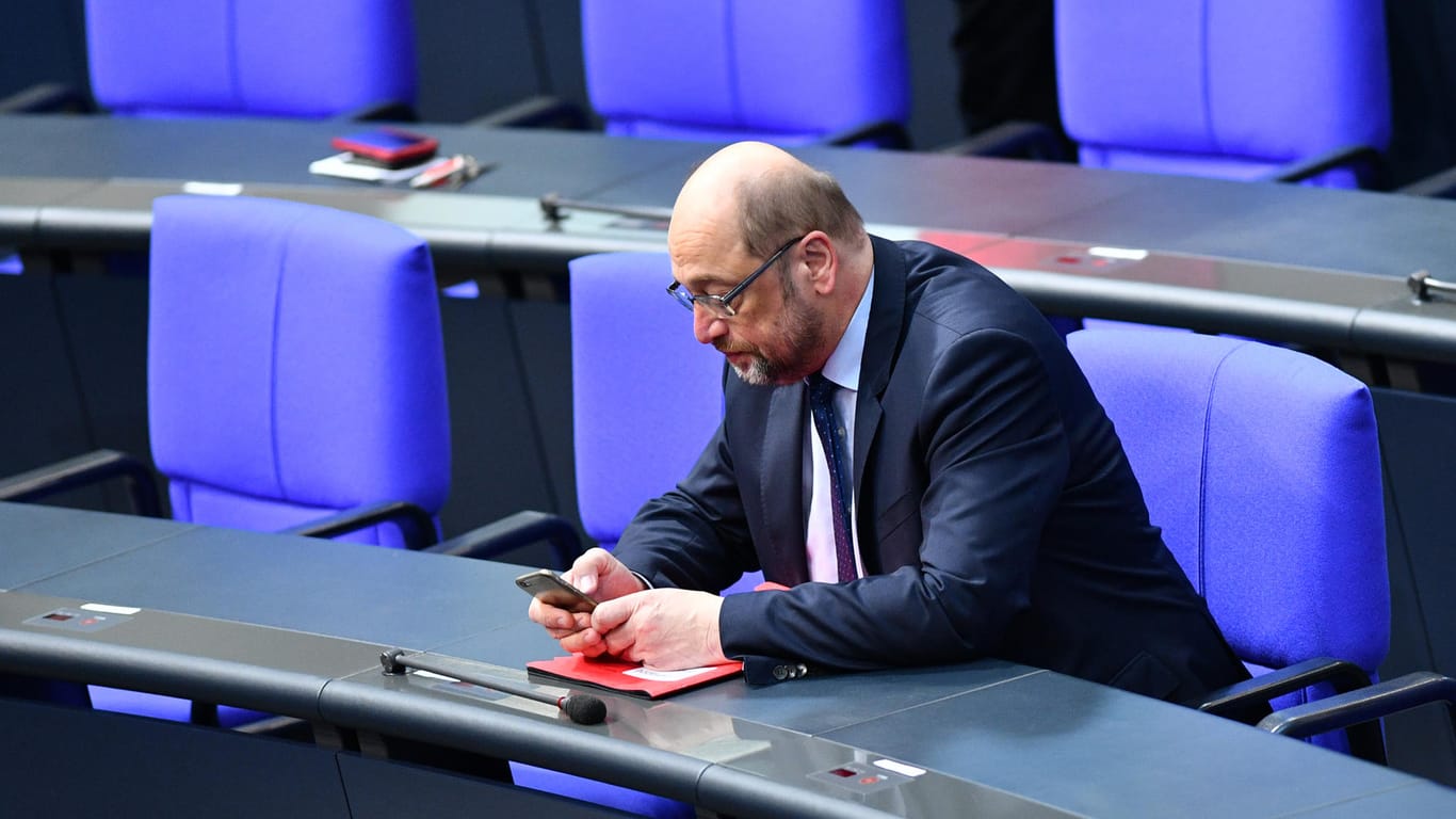 Martin Schulz: Der Architekt der neuen großen Koalition ist nun einfacher Bundestagsabgeordneter.