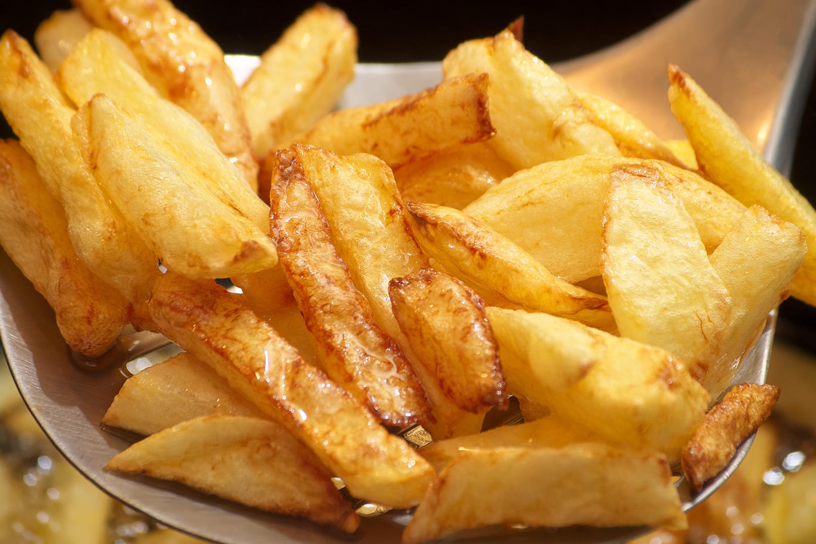 Frittierte Pommes frites