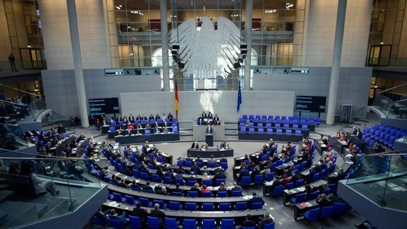Debatte im Bundestag.
