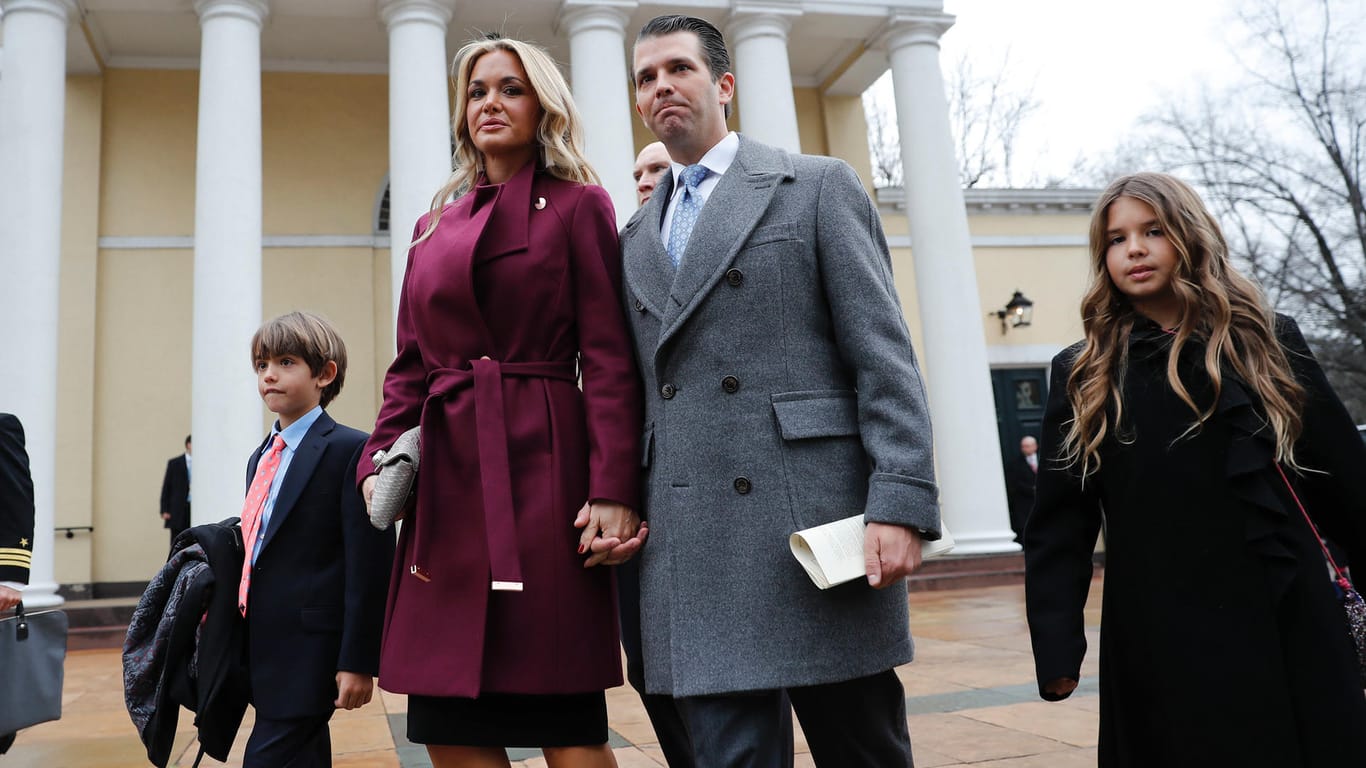 Die Familie Trump Junior: Das Paar hat insgesamt fünf Kinder.