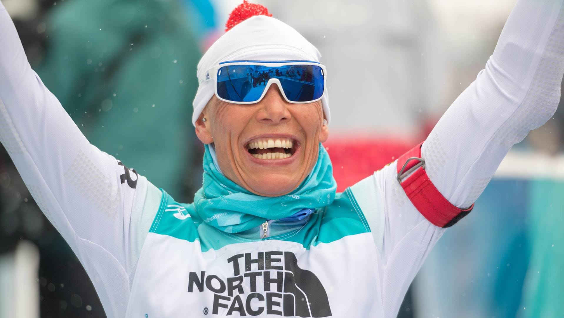 Jubel bei Andrea Eskau: Sie holte bei den Paralympics in Pyeongchang bereits die vierte Medaille. Jubel bei Andrea Eskau: Sie holte bei den Paralympics in Pyeongchang bereits die vierte Medaille.